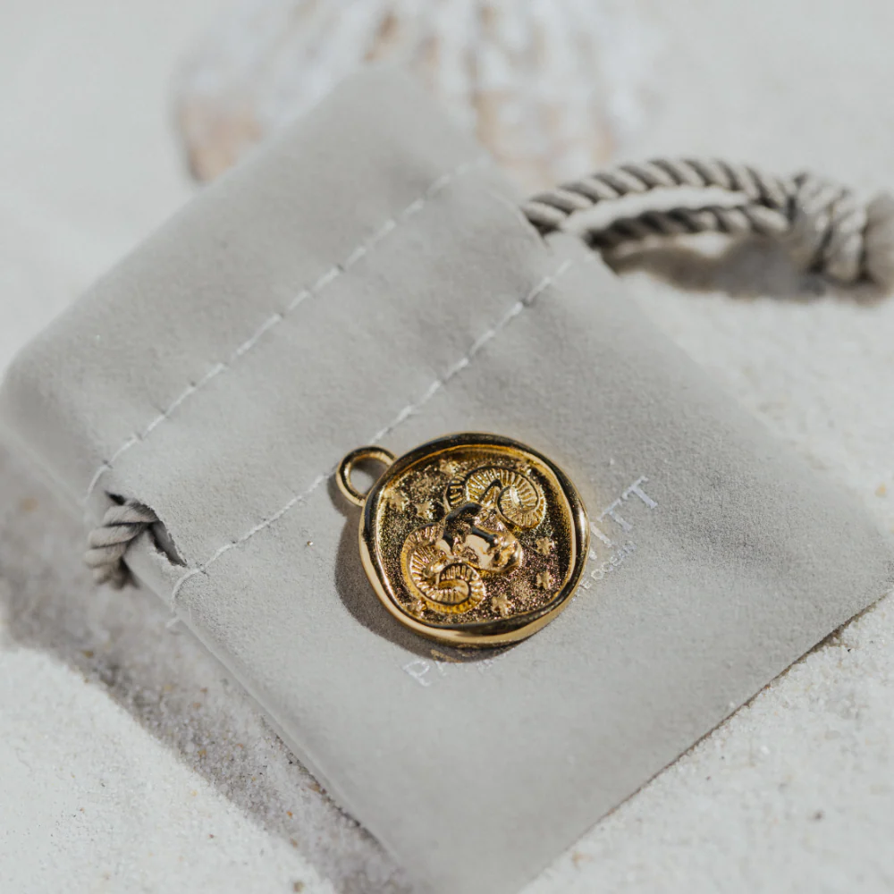 Aries Charm Gold - Image 3