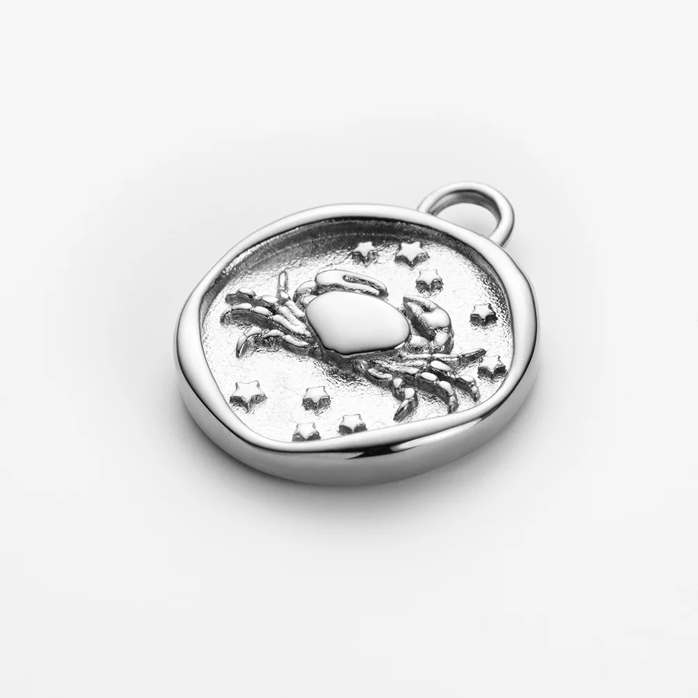 Cancer Charm Silber - Image 3