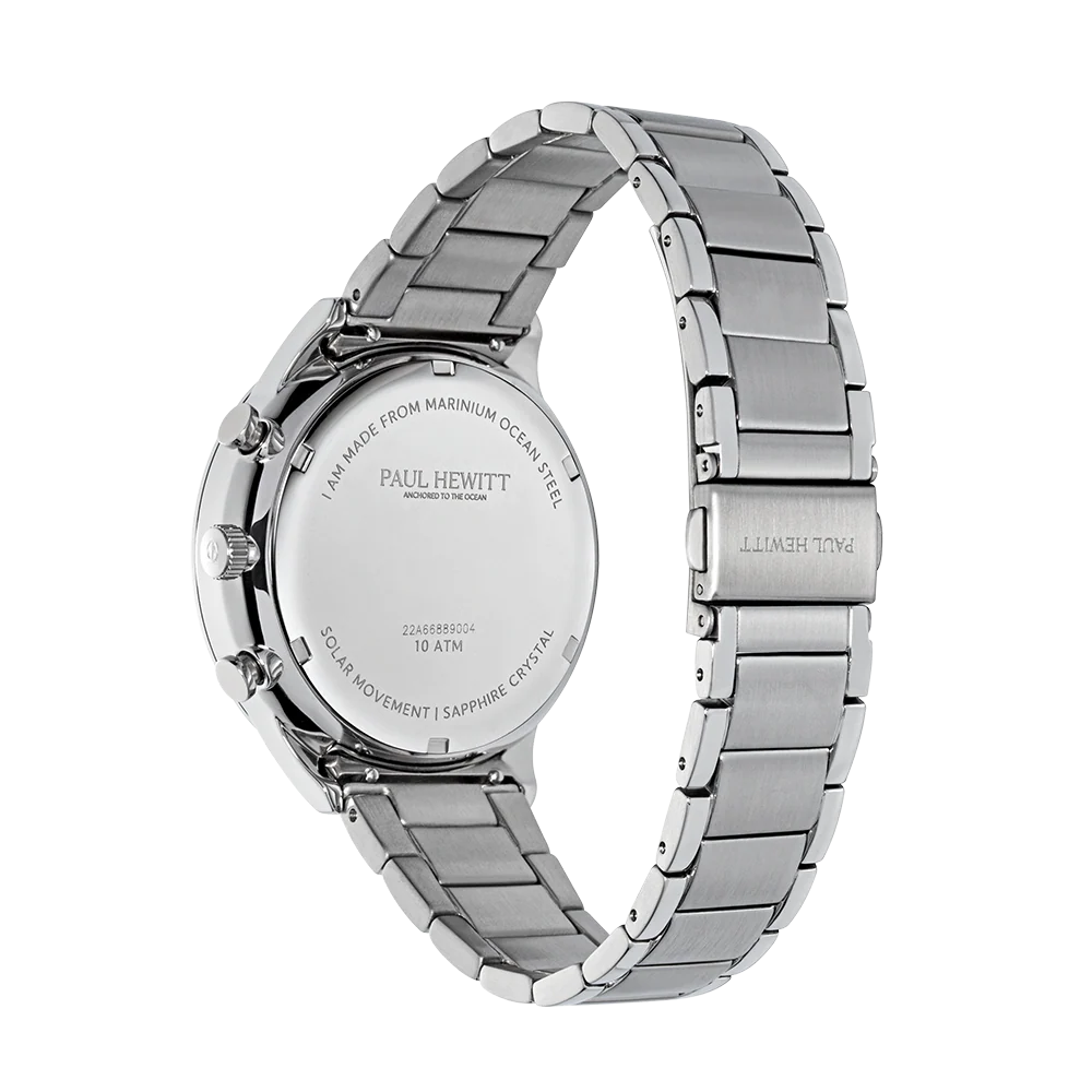 Chrono Uhr Silber Weiß - Image 4