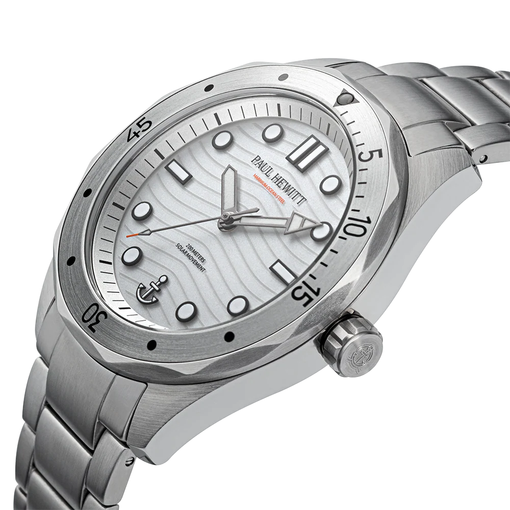 Ocean Diver Uhr Silber Weiß - Image 3