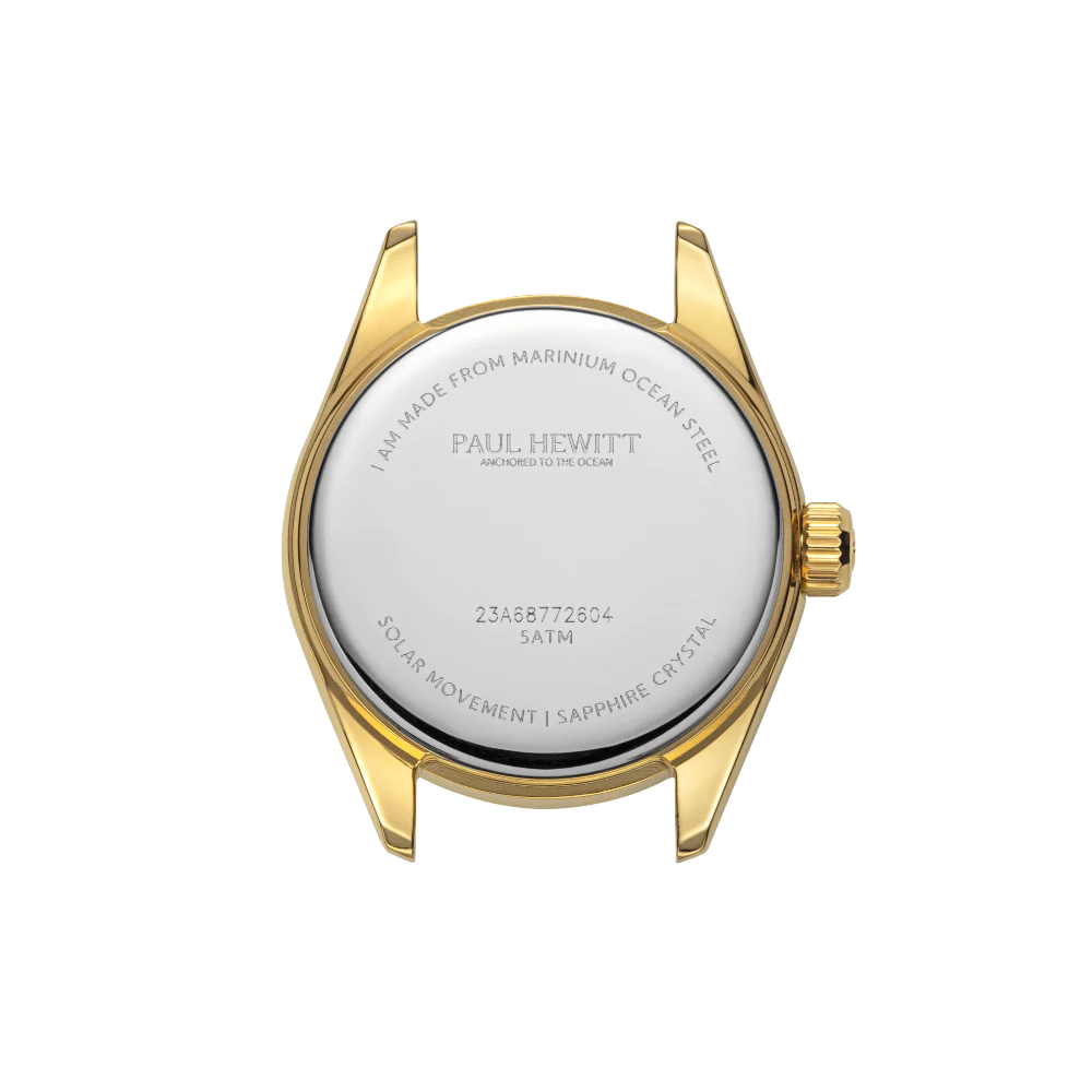 Petit Soleil Round Uhr Gold Pearl Crystal - Image 5