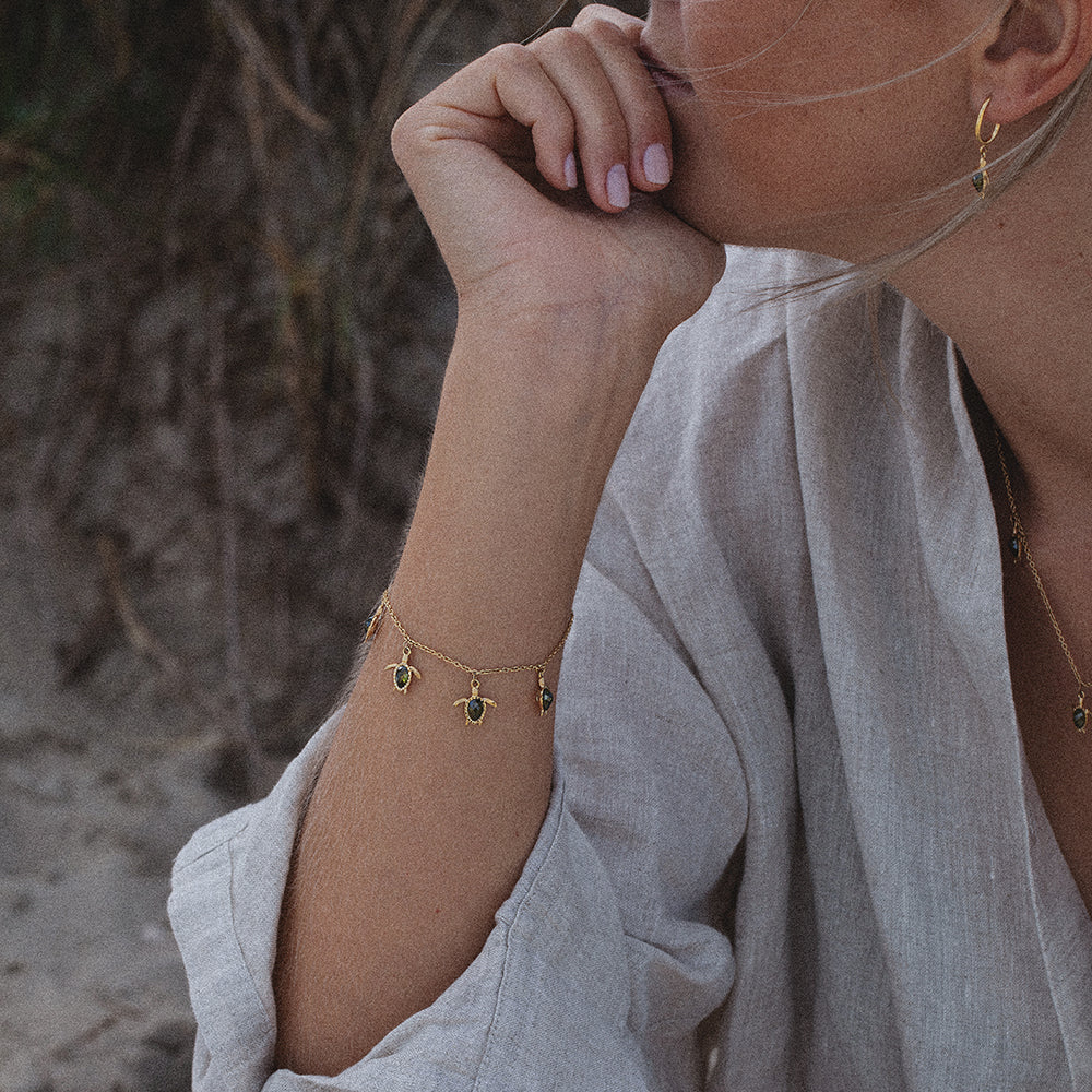 Turtle Armkette Gold - Image 5