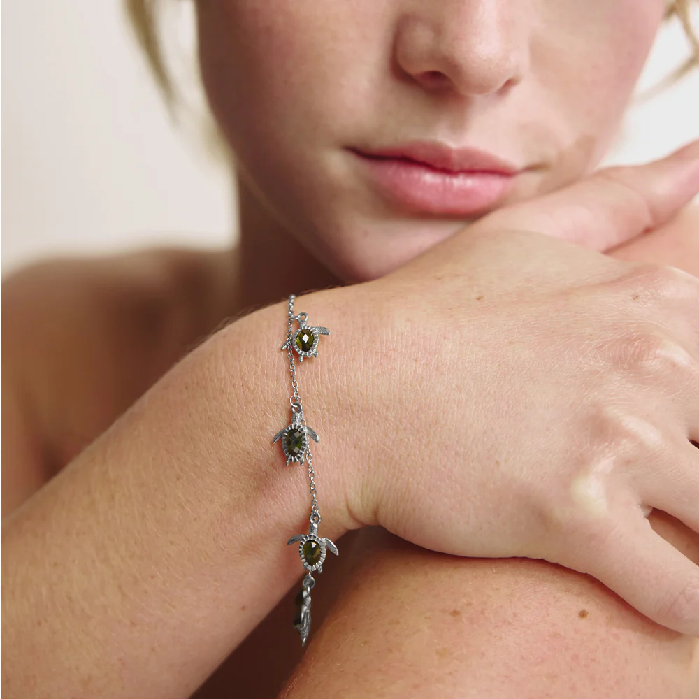 Turtle Armkette Silber - Image 4