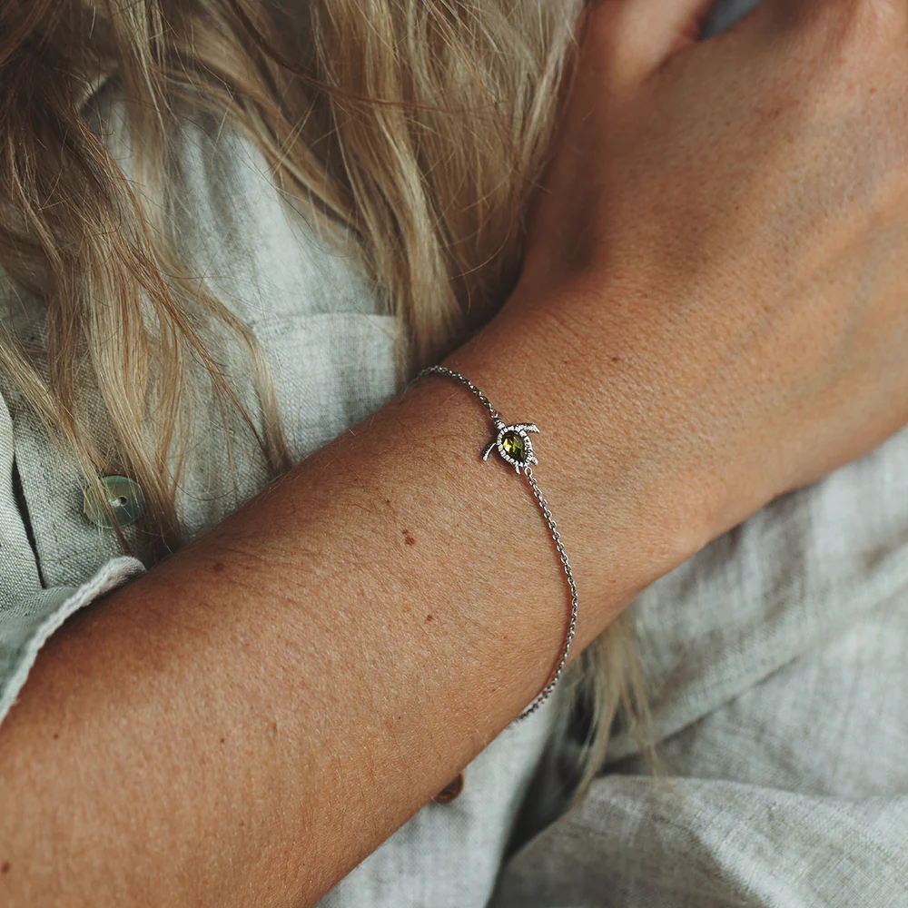 Turtle Mono Armkette Silber - Image 3