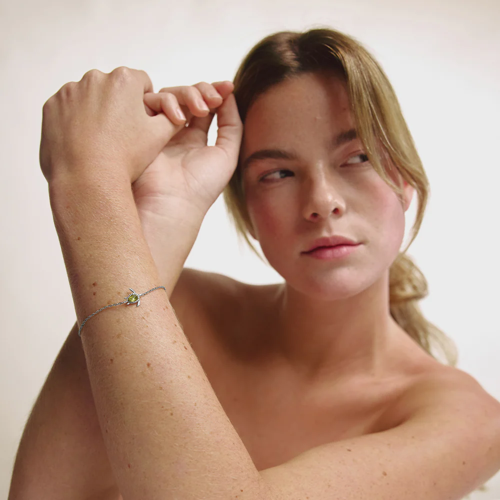 Turtle Mono Armkette Silber - Image 5