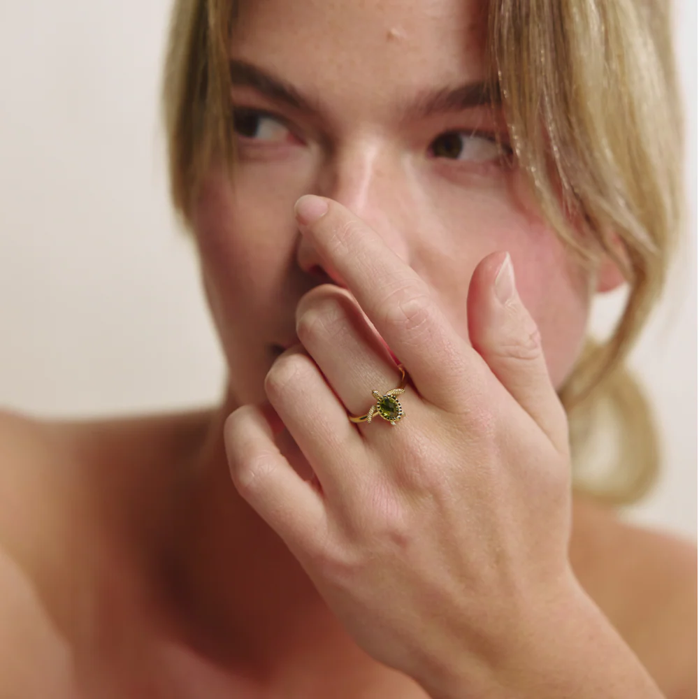 Turtle Ring Gold - Image 3